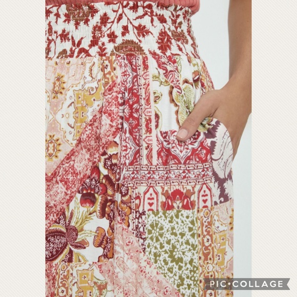 Anthropologie Indira Maxi Skirt in Pink - Picture 13 of 14